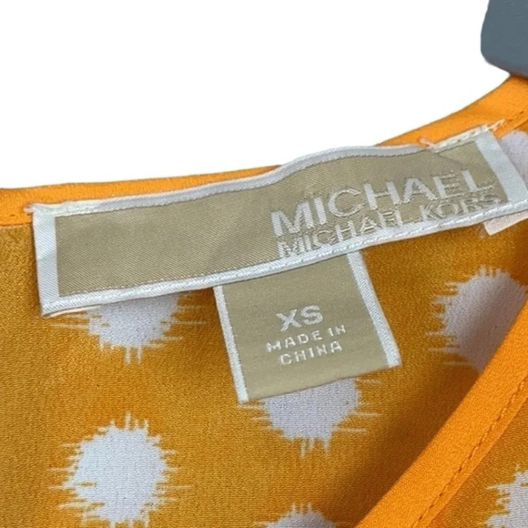 Micheal Micheal Kors Polka Dot Sleeveless Blouse - Picture 3 of 5